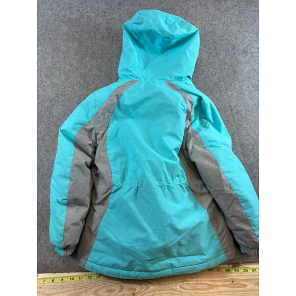 Gerry 3 In 1 Jacket Kids Small 7/8 Blue Hoodie Winter Ski Puffer Coat Gorpcore - Picture 5 of 8